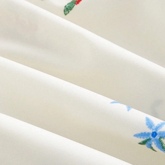 Maxi Dress w/Printed Floral Design Size L (8/10) - Picture 3 of 5